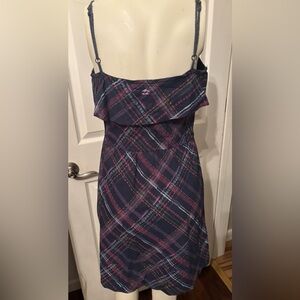 Billabong vintage plaid dress M jr
